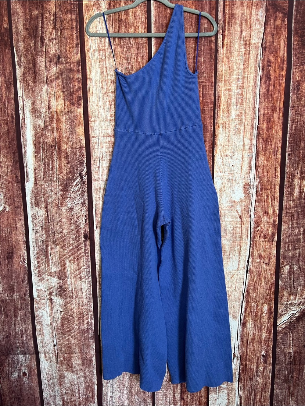 Free People Beach | One-Shoulder Wide-Leg Jumpsuit - Picture 4 of 12